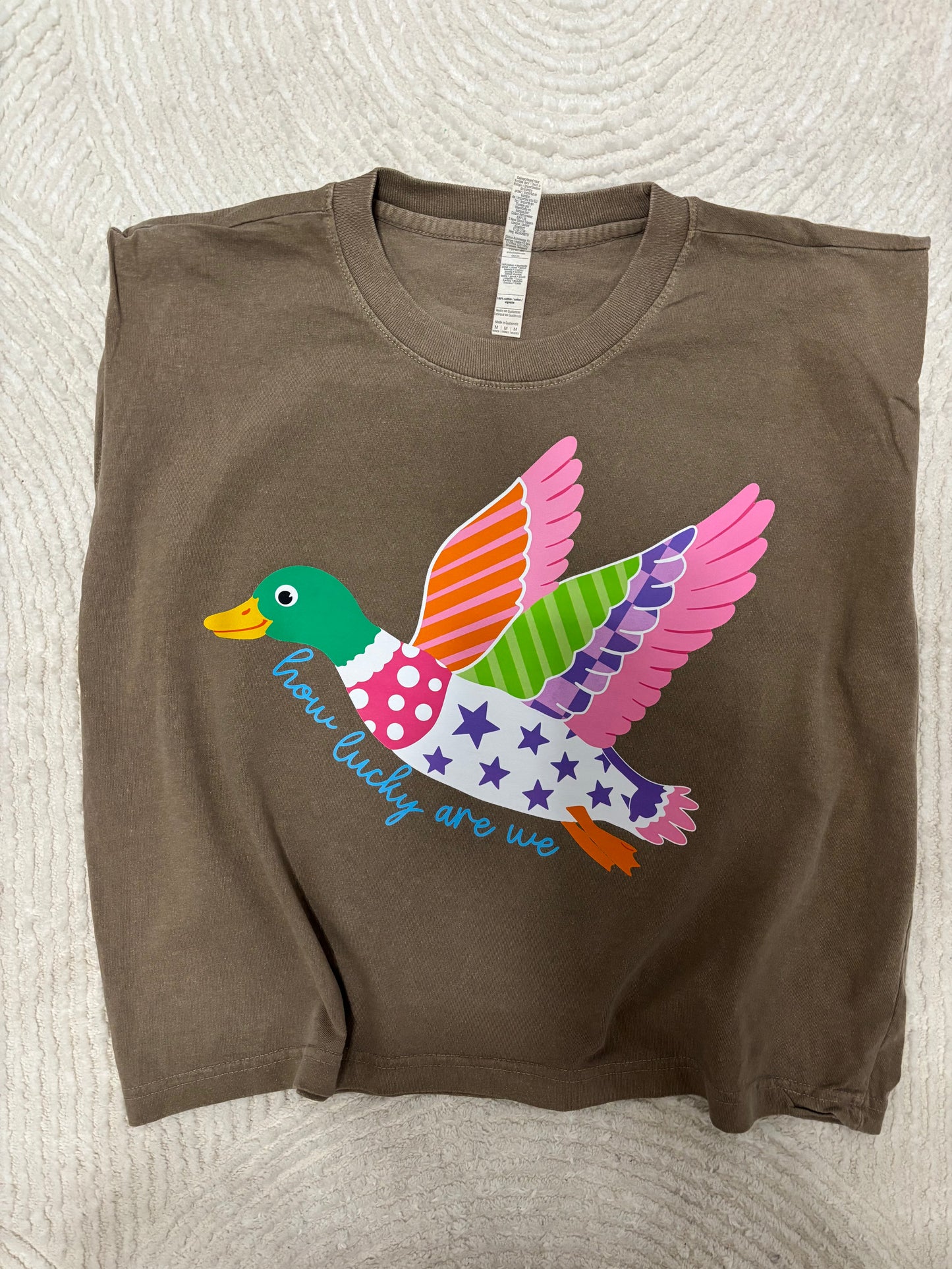 How lucky are we Shirt🦆🩷
