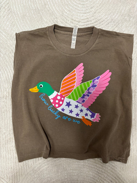 How lucky are we Shirt🦆🩷