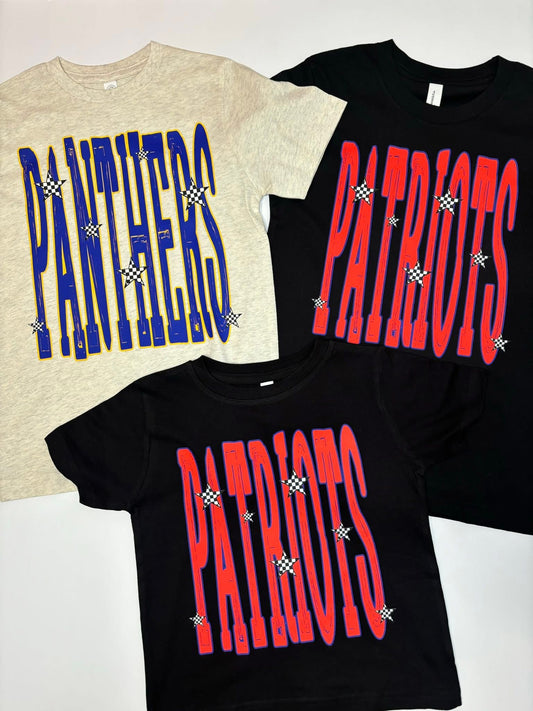 4T & YM Patriots tee