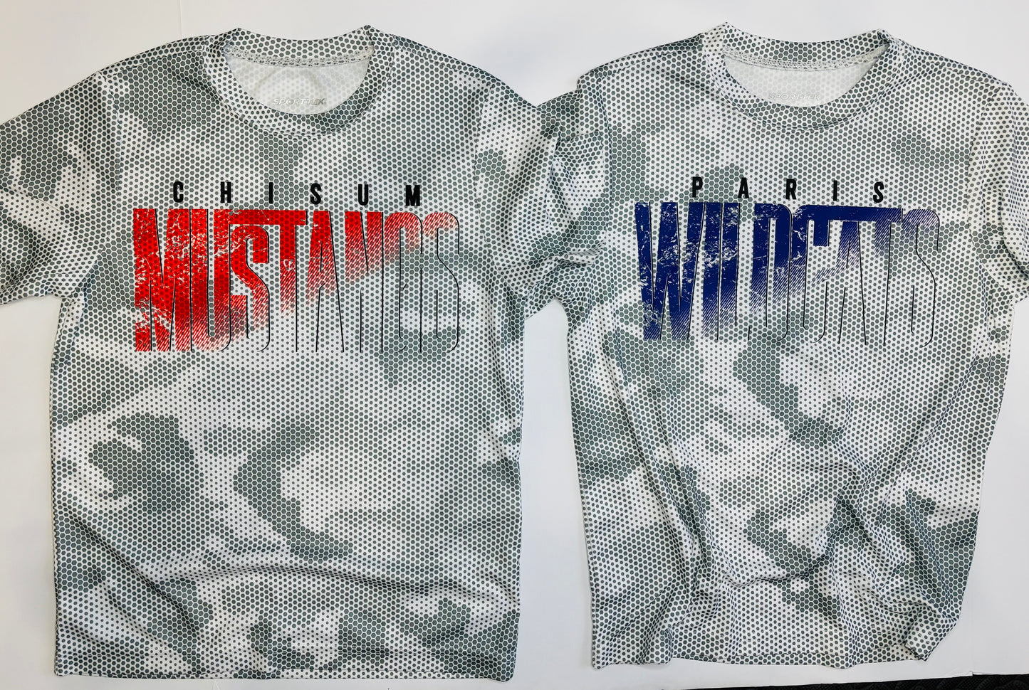 Camo Hex Mascot Dri Fit Tee