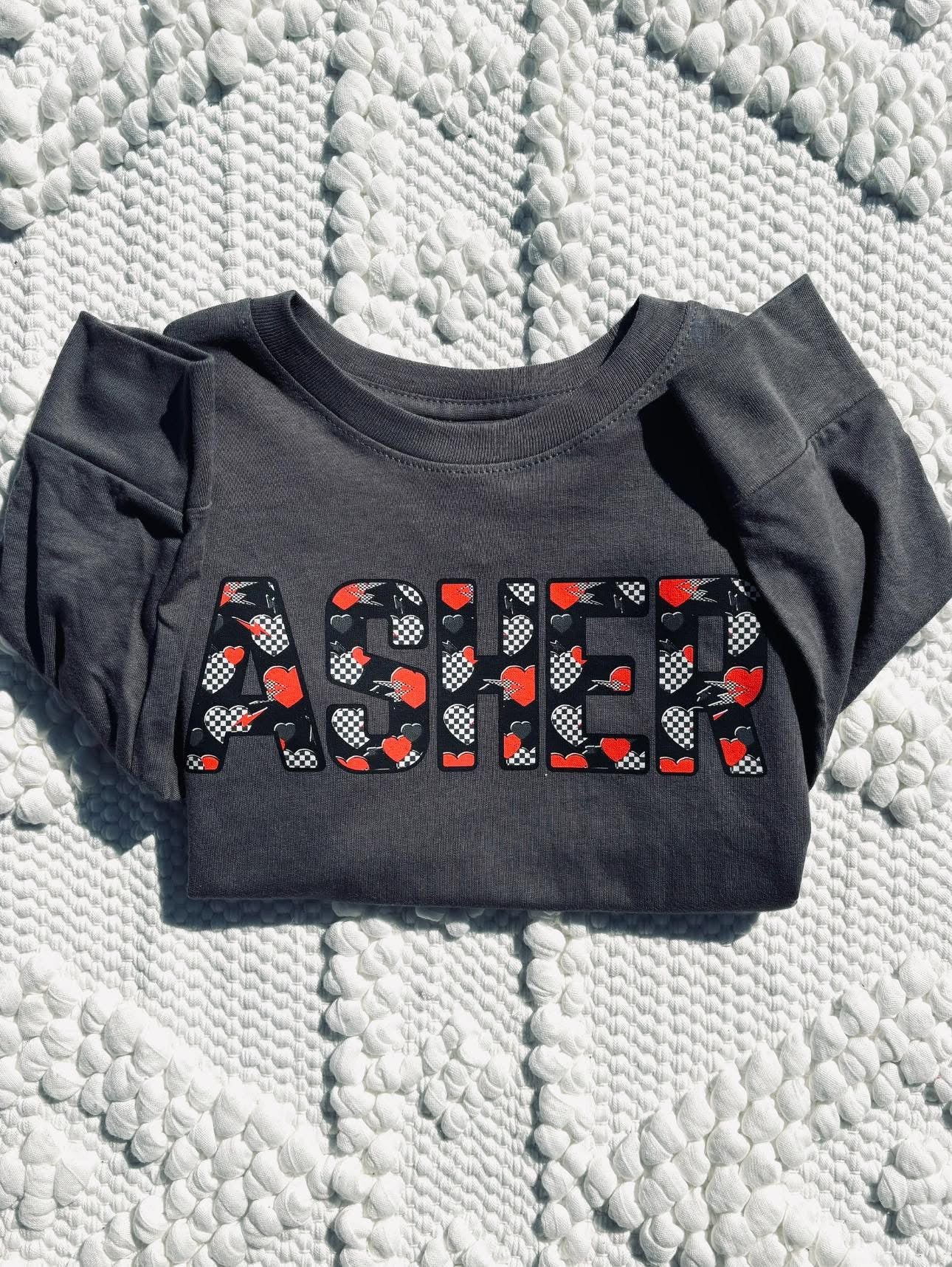 Boy Custom Valentines Day tee