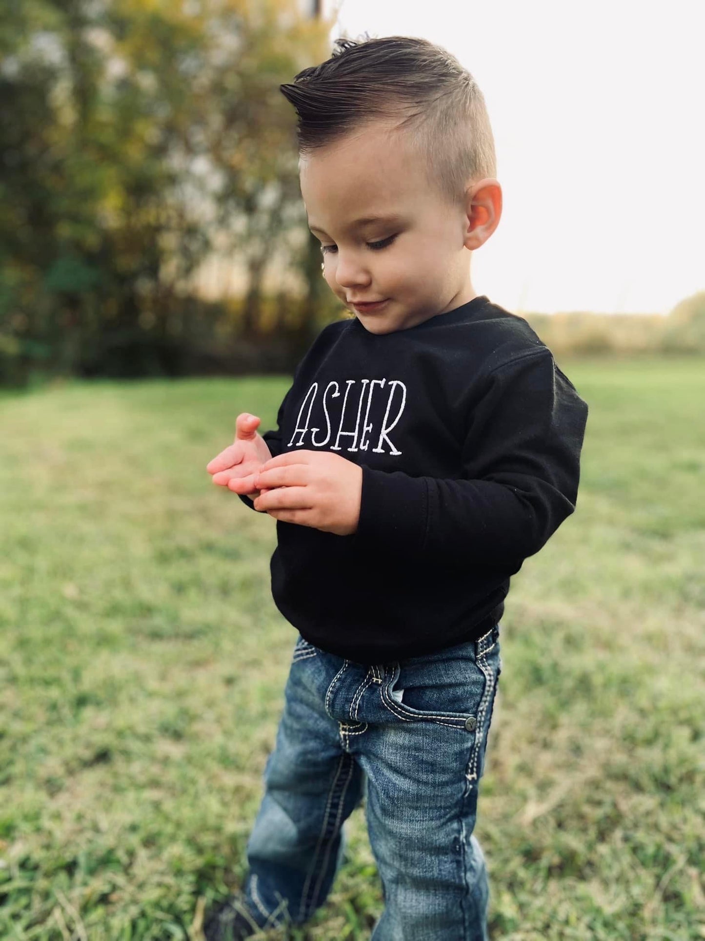 Custom Embroidered sweatshirt