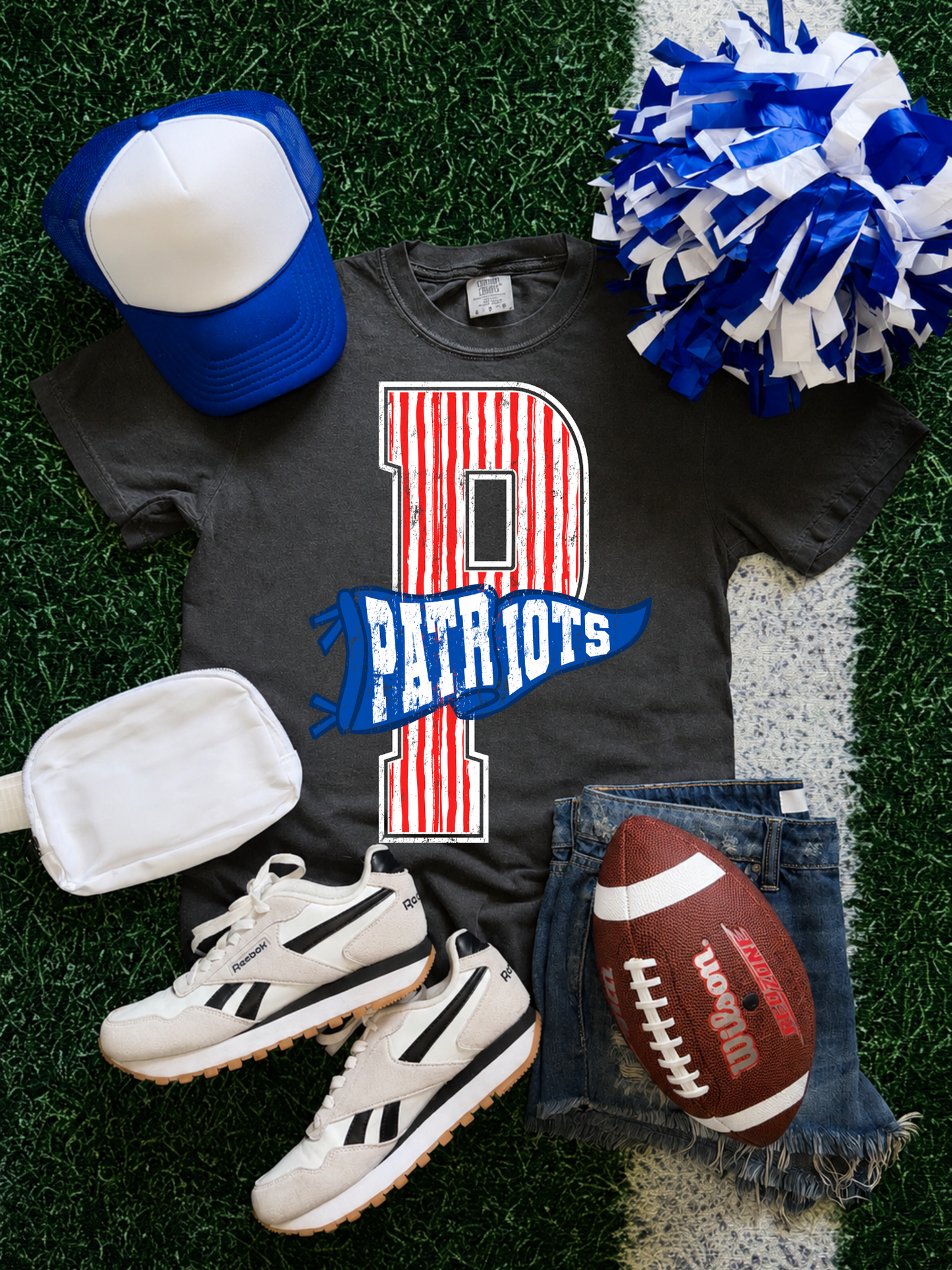 Adult Mascot Pennant Tee
