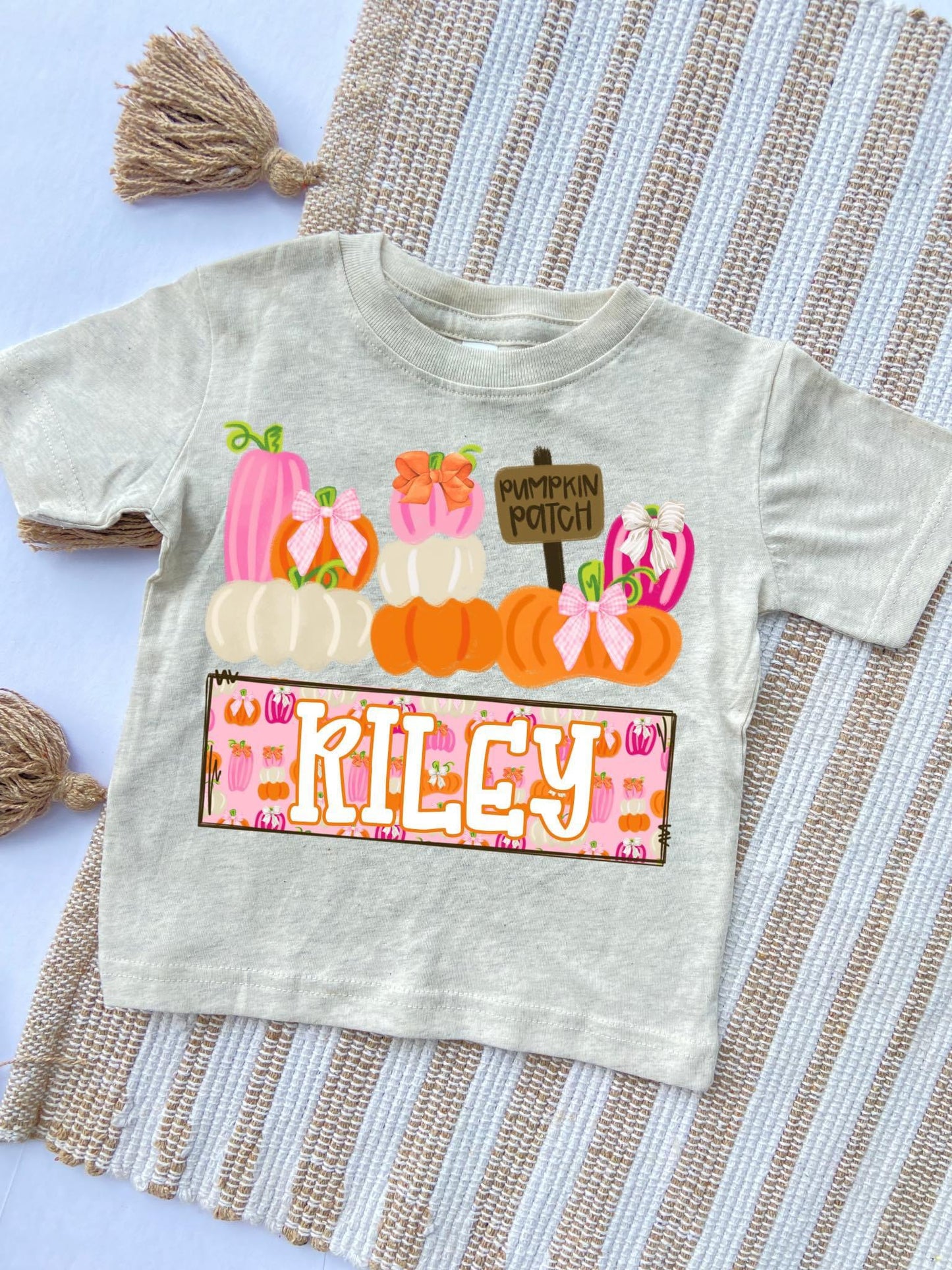 Custom Pumpkin Patch Tee 🎃🧡